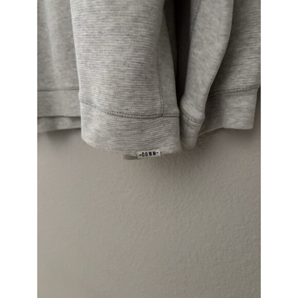 Dillard's Rowm Men's Pullover Quarter Zip 3XB Tall White Gray 100% Cotton warm - Picture 4 of 9